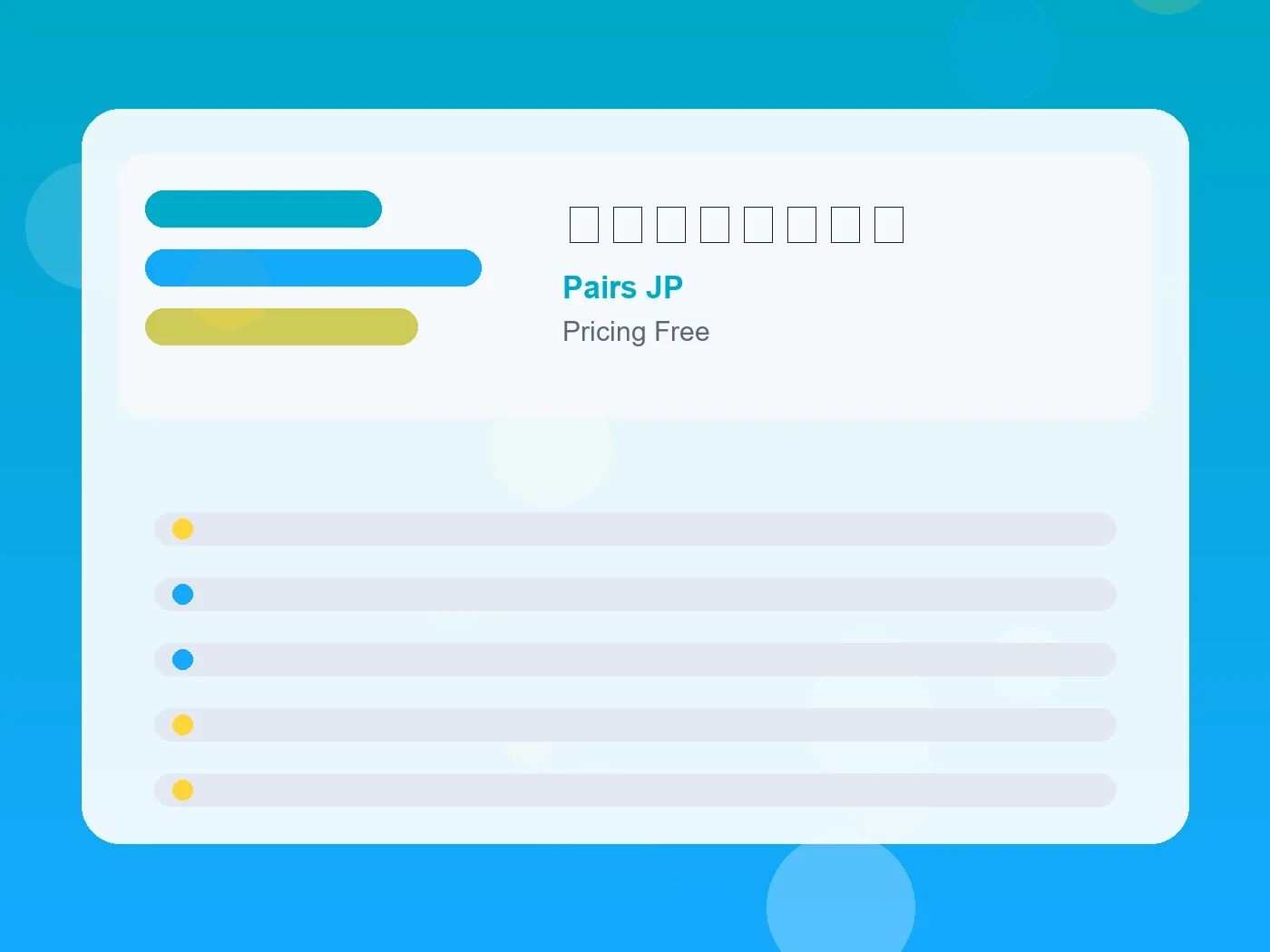 Pairs JP 無料出会系サイト guide visual